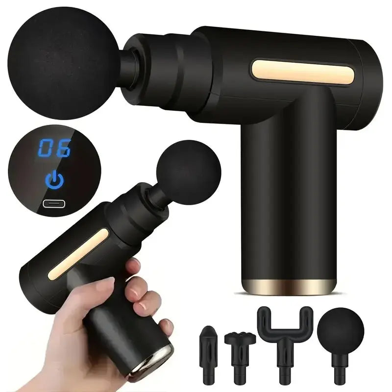 Mini massage gun, massageador muscular portátil