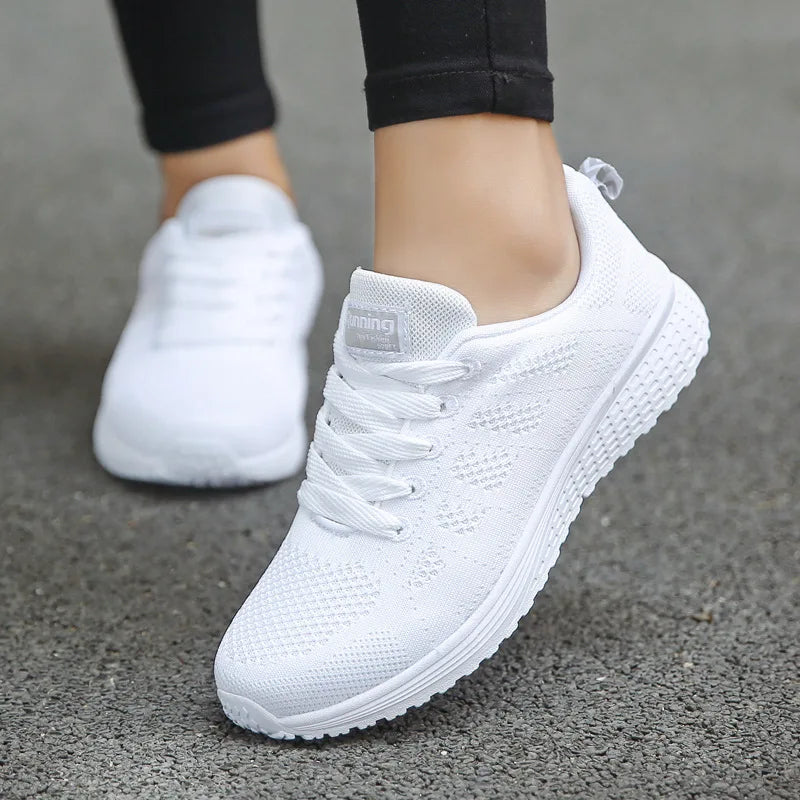 Tênis feminino casual, tênis confortável feminino