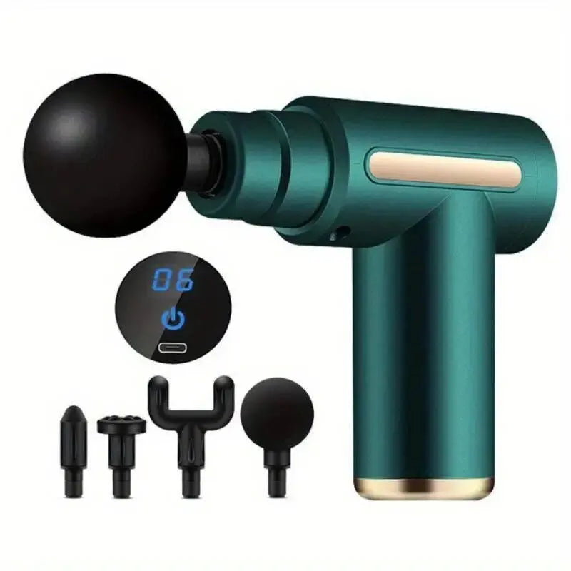 Mini massage gun, massageador muscular portátil