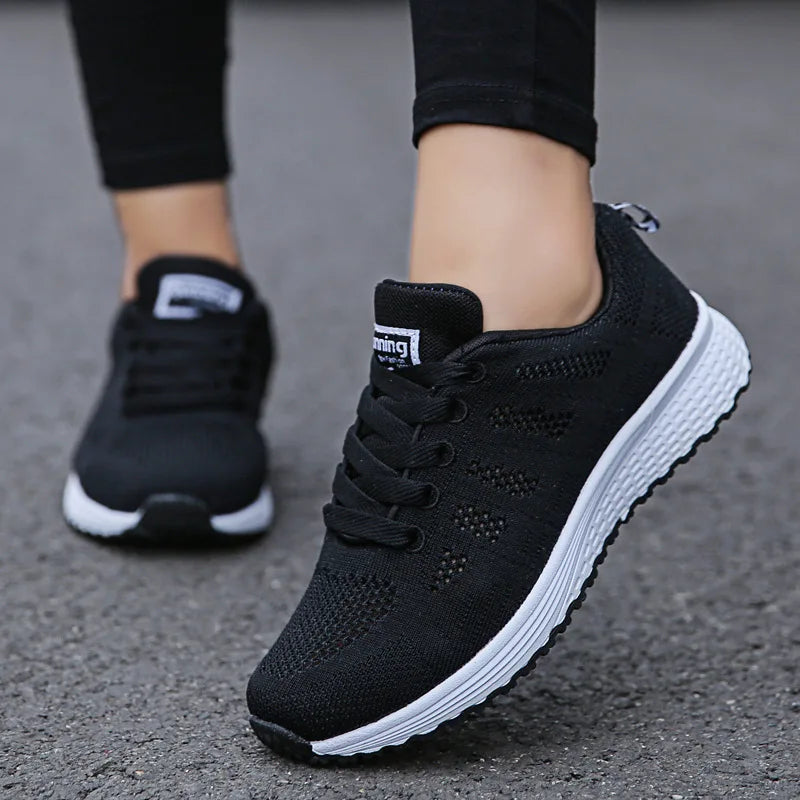 Tênis feminino casual, tênis confortável feminino