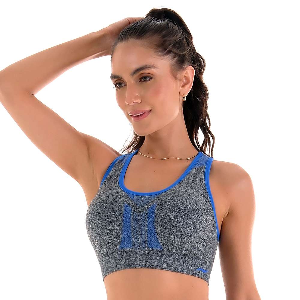 Top esportivo feminino, top fitness seamless, top sem costura feminino, top respirável para treino, top antissuor, top de treino feminino, top para academia